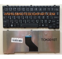 Toshiba Keyboard คีย์บอร์ด Satellite Mini  NB200  NB201  NB202  NB205  NB255  NB305 NB500 NB505 Series 